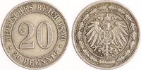 Kaiserreich 20 Pfennig -