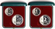 Israel 1 New Sheqel + 2 New Sheqalim Millenium. -