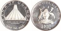 Uganda 10 Shillings Apostolische Visite von Papst Paul VI. -