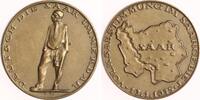 Drittes Reich Bronzemedaille Auf die Volksabstimmung im Saarland. -