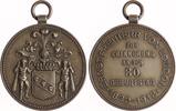 Tschechien Silbermedaille Auf seinen 80. Geburtstag. -