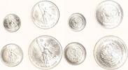 Mexiko Set 1/20 Onza - 1/2 Onza Libertad - Fractional Set. -