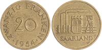 Saarland 20 Franken -