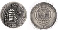 50 Amafaranga 2021 Ruanda Nautical Ounce. Stempelglanz in Originalkapsel