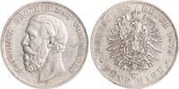 Baden 5 Mark Friedrich I. 1856-1907. -