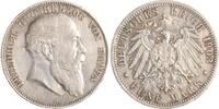 Baden 5 Mark Friedrich I. 1856-1907. -