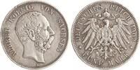Sachsen 5 Mark Albert 1873-1902. -