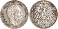 Sachsen 2 Mark Albert 1873-1902 -