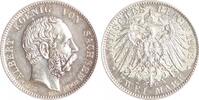 Sachsen 2 Mark Albert 1873-1902 -