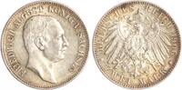 Sachsen 2 Mark Friedrich August III. 1904-1918. -