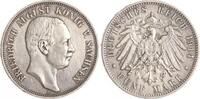 Sachsen 5 Mark Friedrich August III. 1904-1918. -