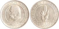 Weimarer Republik 3 Reichsmark Verfassung. -