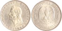 Drittes Reich 2 Reichsmark Friedrich von Schiller. -