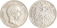 5 Mark 1895 E Sachsen Albert 1873-1902. Sehr schön