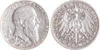 Baden 2 Mark Friedrich I. 1856-1907. -