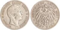 Preussen 5 Mark Wilhelm II. 1888-1918. -