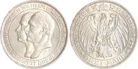 Preussen 3 Mark Wilhelm II. 1888-1918. -