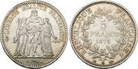 Frankreich 5 Francs Dritte Republik. -