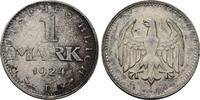Weimarer Republik 1 Mark 1924 D VF