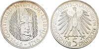 Bundesrepublik Deutschland 5 DM 1966 D Leibniz. Proof in Kapsel