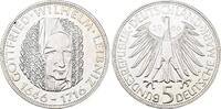 Bundesrepublik Deutschland 5 DM 1966 D Leibniz. Proof in Kapsel