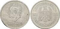 Weimarer Republik 3 Reichsmark 1932 A Goethe. EF, Randfehler