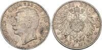 Baden 5 Mark 1913 G Friedrich II. 1907-1918. VF-EF