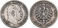 Preussen 2 Mark 1876 A Wilhelm I. 1861-1888. F