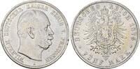 Preussen 5 Mark 1875 A Wilhelm I. 1861-1888. F/VF