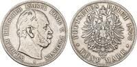 Preussen 5 Mark 1876 A Wilhelm I. 1861-1888. F/VF