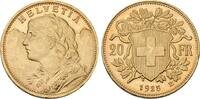 Schweiz 20 Franken 1925 Vreneli. Vorz&uuml;glich - Stempelglanz 919.18 US$  +  23.12 US$ shipping
