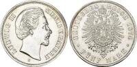 Bayern 5 Mark 1874 D Ludwig II. 1864-1886. Vorz&uuml;glich, gereinigt 3,081.88 元  ＋  156.04 元 运费