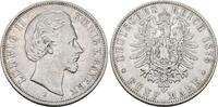Bayern 5 Mark 1875 D Ludwig II. 1864-1886. Sch&ouml;n/Sehr sch&ouml;n 663.19 元  ＋  78.02 元 运费