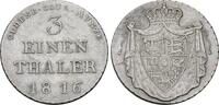 Oldenburg 1/3 Taler 1816 Peter Friedrich Wilhelm 1785-1823 Sehr sch&ouml;n 1,521.44 元  ＋  78.02 元 运费
