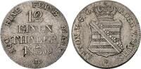 Sachsen 1/12 Taler 1830 Anton 1827-1836. Vorz&uuml;glich 585.17 元  ＋  78.02 元 运费