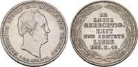 Sachsen 1/6 Taler 1854 Friedrich August II. 1836-1854. Vorz&uuml;glich 390.11 元  ＋  78.02 元 运费