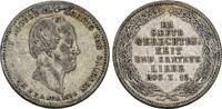 Sachsen 1/6 Taler 1854 Friedrich August II. 1836-1854. Fast sehr sch&ouml;n 195.06 元  ＋  78.02 元 运费