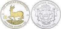 Gabun 1000 Francs 2024 African Springbock - Golden Enigma. Stempelglanz ... 741.21 元  ＋  78.02 元 运费