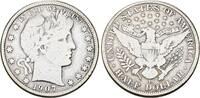 USA Half Dollar 1907 D Barber Half Dollar. Sch&ouml;n/Sehr sch&ouml;n 312.09 元  ＋  78.02 元 运费