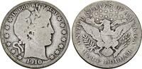 USA Half Dollar 1910 S Barber Half Dollar. Sch&ouml;n 273.08 元  ＋  78.02 元 运费