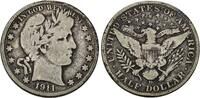 USA Half Dollar 1911 D Barber Half Dollar. Sch&ouml;n 273.08 元  ＋  78.02 元 运费