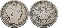 USA Half Dollar 1915 D Barber Half Dollar. Sch&ouml;n 273.08 元  ＋  78.02 元 运费