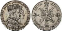 Preussen Krönungstaler 1861 A Wilhelm I. 1861-1888. VF