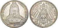 Sachsen 3 Mark 1913 E Friedrich August III. 1904-1918. UNC-