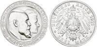 Württemberg 3 Mark 1911 F Wilhelm II. 1891-1918 EF
