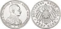 Preussen 5 Mark 1914 A Wilhelm II. 1888-1918. VF