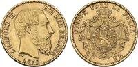 Belgien 20 Francs 1878 Leopold II. 1865-1909. Vorz&uuml;glich 952.27 US$  +  23.09 US$ shipping