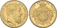 Belgien 20 Francs 1882 Leopold II. 1865-1909. Vorz&uuml;glich 952.27 US$  +  23.09 US$ shipping
