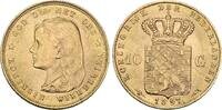 Niederlande 10 Gulden 1897 Wilhelmina 1890-1948. Vorz&uuml;glich - Stempelglanz 1,067.70 US$  +  23.09 US$ shipping