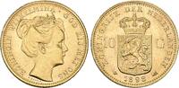 Niederlande 10 Gulden 1898 Wilhelmina 1890-1948. Vorz&uuml;glich - Stempelglanz 1,148.50 US$  +  23.09 US$ shipping